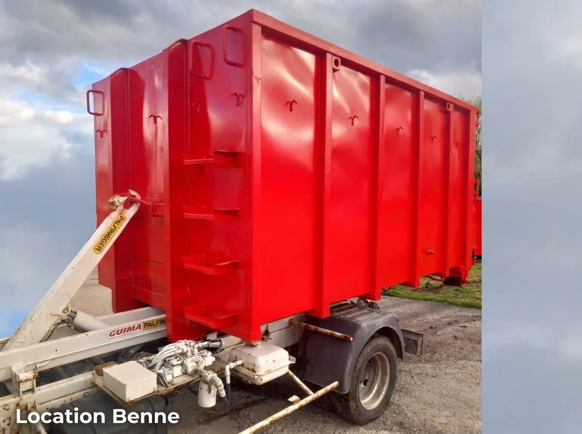 Location de camion benne à Colmar — Location Benne